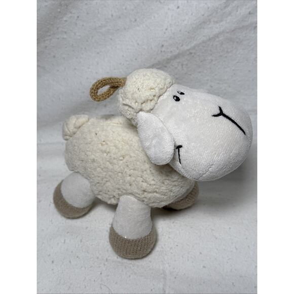 Daisy Irish Soft Sheep with Shamrock Small Plush from Dublin Ireland - Picture 3 of 5